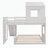 Flintville Kids Twin Over Twin Bunk Bed