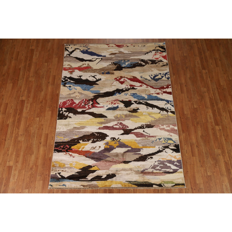 Tapis rectangulaire Rushden 5 pi 8 po x 7 pi 10 po