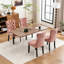 Chaise rembourrée en velours-318972213
