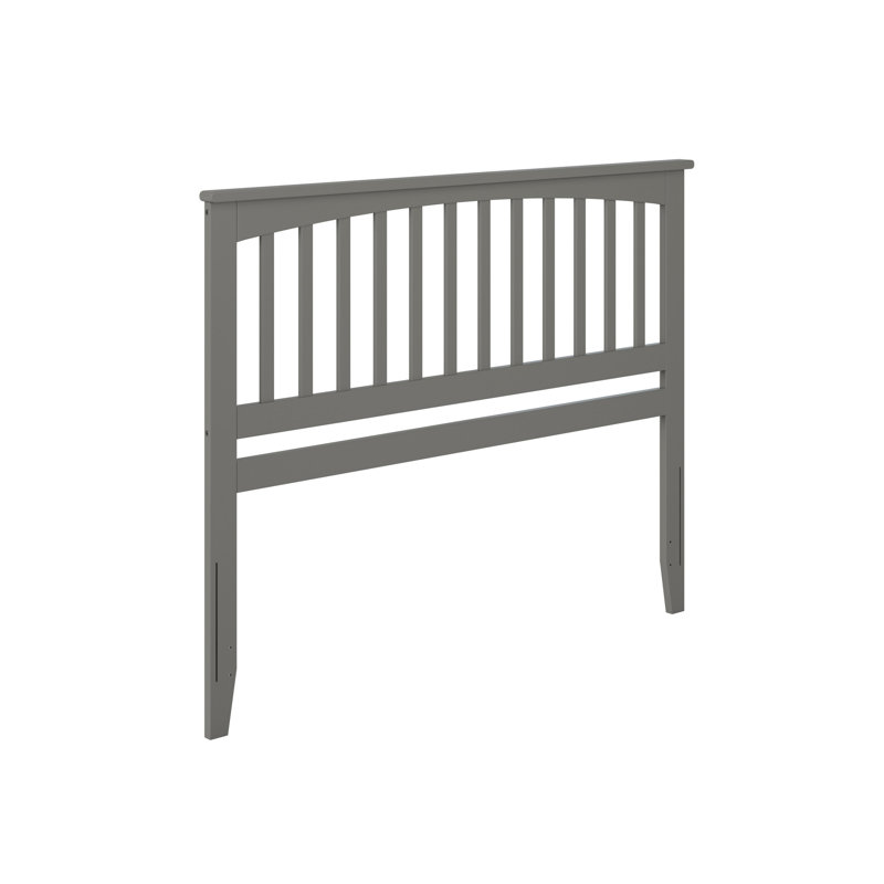 Donati Solid Wood Headboard, Queen, Gray