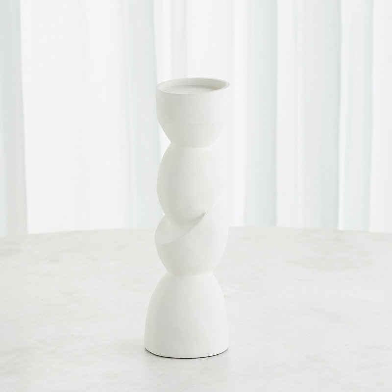 Porte-bougie Pradier - Blanc - Lg