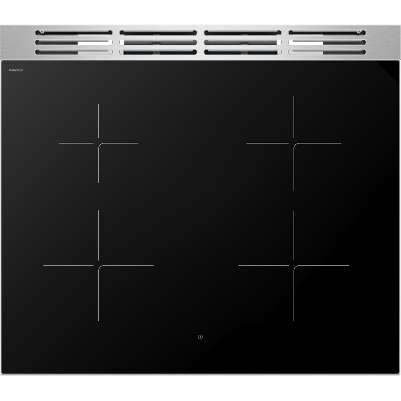Série 800, cuisinière à induction 30 po de style industriel, acier inoxydable