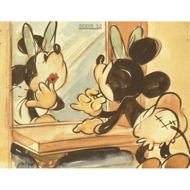 Mickey's Surprise Party, 1939, H 28 po x l 36 po