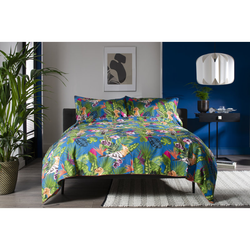 Cotton No Pattern Duvet Cover Set with Pillowcases Included, Super King Duvet Cover + 2 Standard Pillowcases