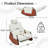 Rocking Chair With Retractable Footrest And Adjustable Backrest-429666444