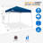 10X10 Slant Leg Pop-Up Canopy Tent With Instant Setup, Adjustable Height, And UV Protection For Outdoor Activities