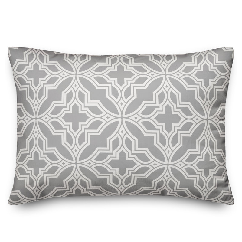 Coussin Geo, Gris