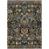 Machine Washable Indoor/Outdoor Husby ACN2193 Floral Rug
