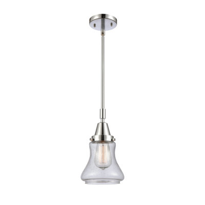 Luminaire suspendu en forme de cloche à 1 lumière Cahuilla