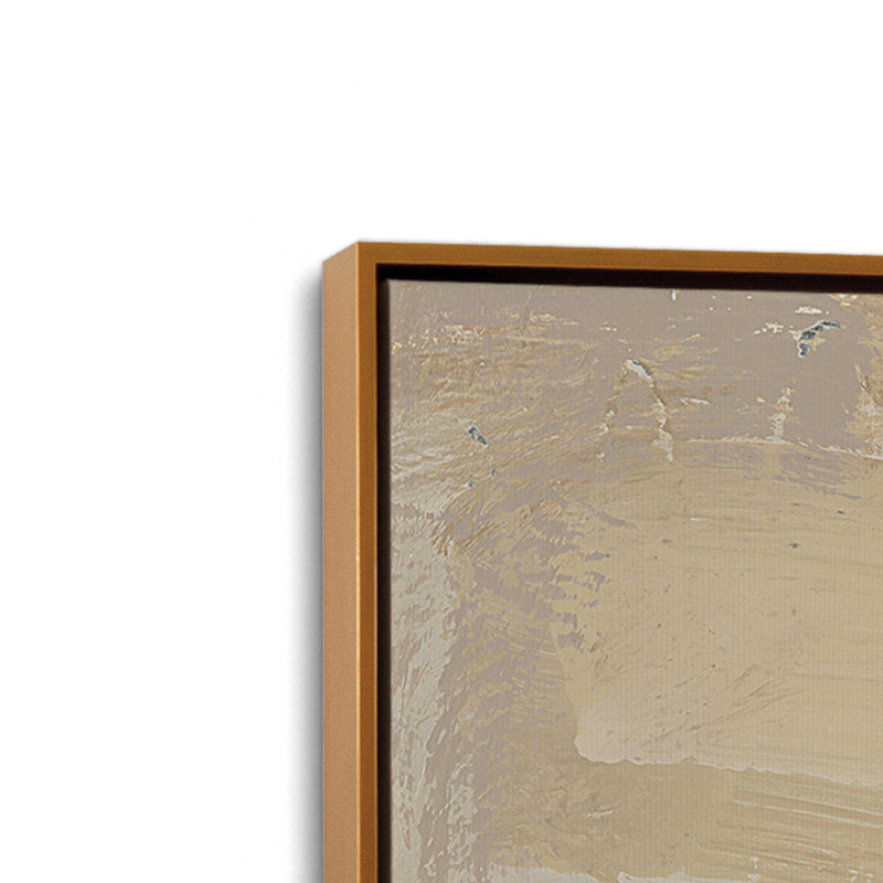 Earth and Shadow II, reproduction sur toile dans un cadre, H 12,75 po x l 8,75 po, Or poli