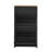 Functional Entryway Organizer With 2 Flip Drawers, Wood Grain Pattern Top Shoe Cabinet With Drawer, Free Standing Shoe Rack With Adjustable Panel For Hallway-395867368