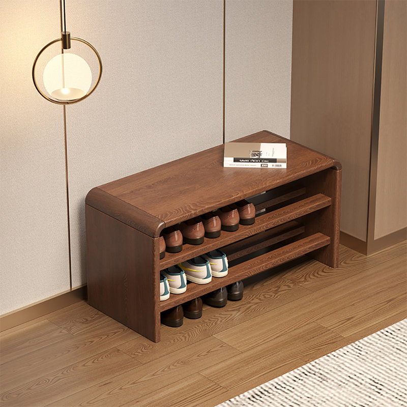 Banc de rangement pour chaussures 23,6 po
