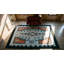 Tapis tissé à plat géométrique Antique Mexico