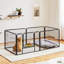Metal Exercise Pen With Door-240059176