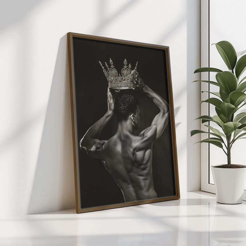 Élégante peinture décorative en panneau de fibres à densité moyenne, 13,8 x 18,5 x 0,1 pouces | 100% panneau de fibres à densité moyenne avec épaisseur de 3 mm, cadre 100% bois de pin | Œuvre d'art imprimée aux UV pour une décoration élégante, parfaite pour le salon ou le bureau