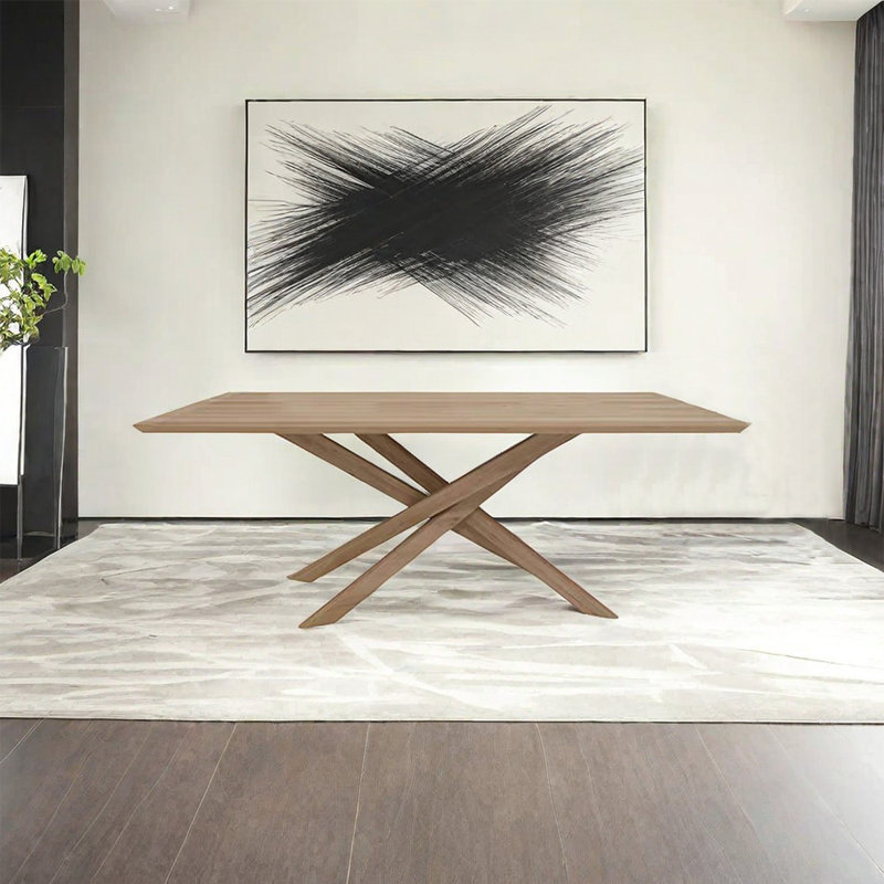 Maurilia Rectangular Dining Table, 27.56" W x 55.12" L