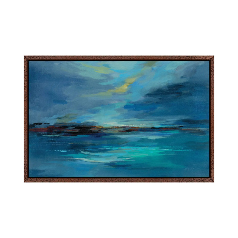 Early Morning Sea by Silvia Vassileva - Gallery-Wrapped Canvas Giclée on Canvas, 66.04 cm H x 45.72 cm W, Classic Wood Framed