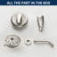 Robinet de baignoire et de douche avec valve brute-109681697