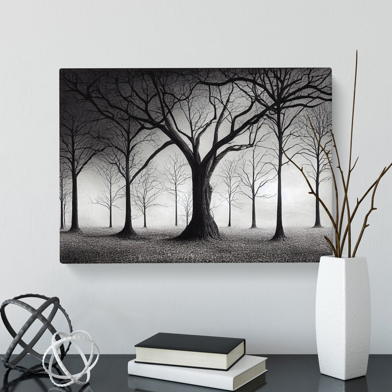 Spirited Tree Forest - Wrapped Canvas, 35cm H x 50cm W x 3cm D