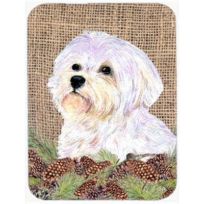 East Urban Home Maltese Glass Cutting Board