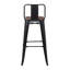 Julianne Counter Stool with Metal Frame-2102586710
