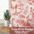 Kitchen Curtains Toile Tier Linen Short Curtains Cafe for Living Room Bathroom Farmhouse French Country Vintage Printed Pattern Rod Pocket 2 Panels-504372169-504372183