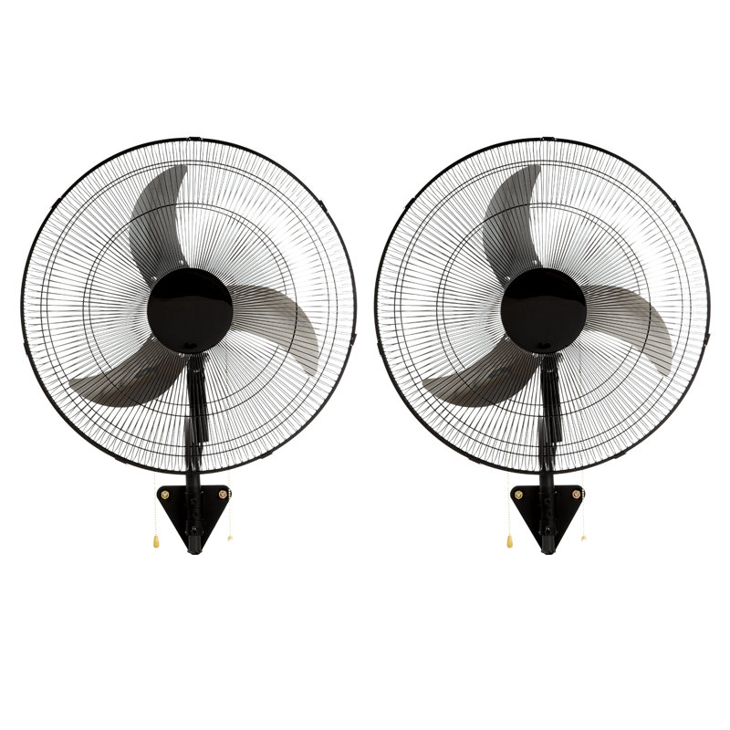 Ventilateur mural VEVOR, oscillant, haute vitesse à 3 vitesses 4000 CFM