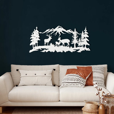 Handmade Rustic Wall Decor on Metal