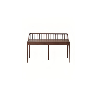 Banc en bois massif de style nordique
