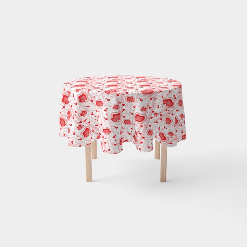 Felipes Stripes Round Tablecloth, 90" x 90"