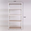 Tablettes de rangement - étagère de garage réglable à 5 niveaux, étagère de rangement en métal robuste pour cuisine garde-manger