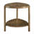 Surbit Triangular 24.9" Tall End Table-1727927224
