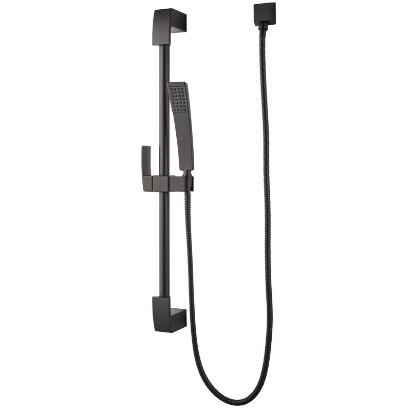 Kenzo Single Function Handheld Shower Head, Matte Black