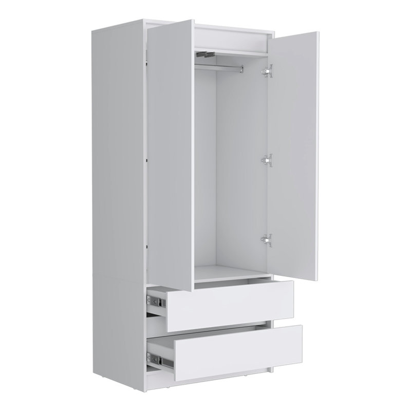 Armoire ferme, chambre à coucher, Blanc