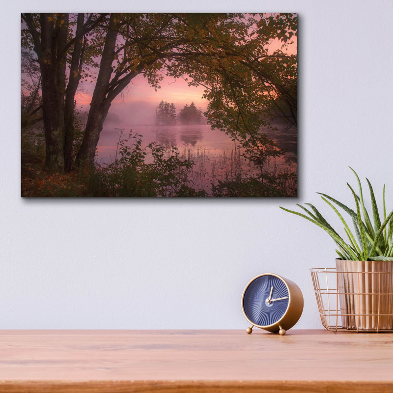 «Framed» par Patrick Zephyr, art mural en verre acrylique, H 12 po x l 16 po x P 0,13 po