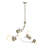 Sprig 4 - Light Unique/Statement Geometric Chandelier-47956480-47956479