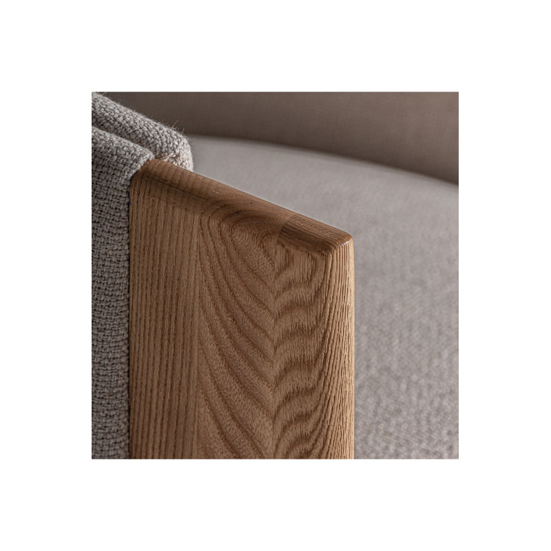 Nara Dining Chair, Brown, Beige