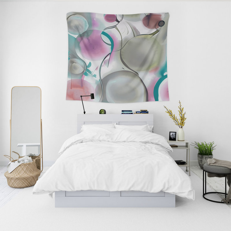 Tapisserie murale, H 88 po x l 104 po