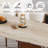 94.49" Extendable Rectangular Dining Table Extendable Sintered Stone Dining Table with Wood Base Seats 10 Modern Kitchen Expandable Table