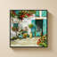 "Entrée tropicale" par Lorenzo Collective - Impression sur toile