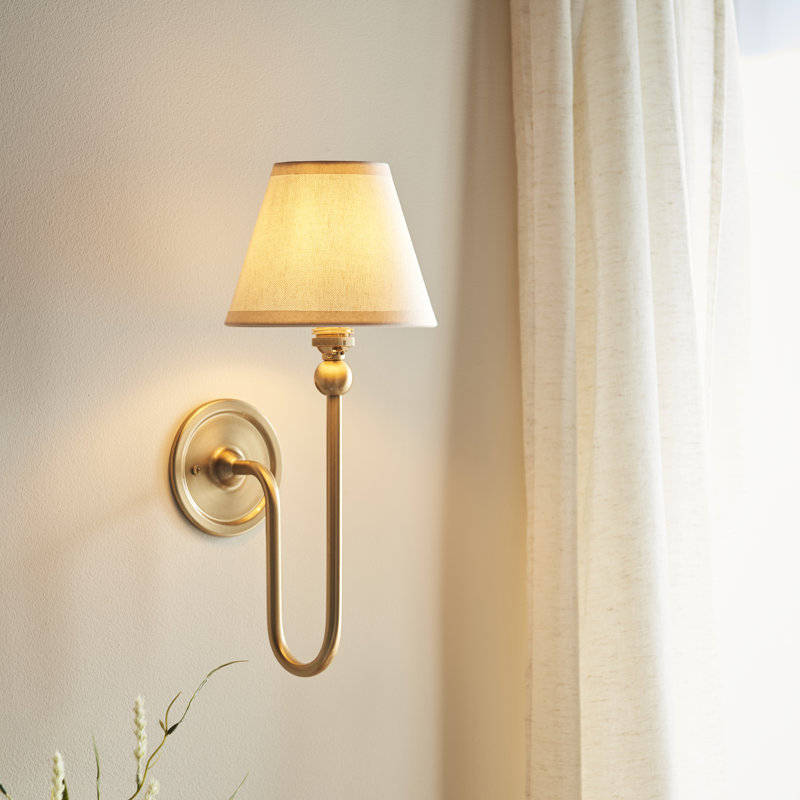 Santiago Steel Armed Sconce, 37cm H x 16cm W x 22cm D