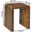 Alma Solid Wood Sled End Table