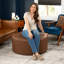 Repose-pieds rond surdimensionné avec repose-pieds Denka-2058604141