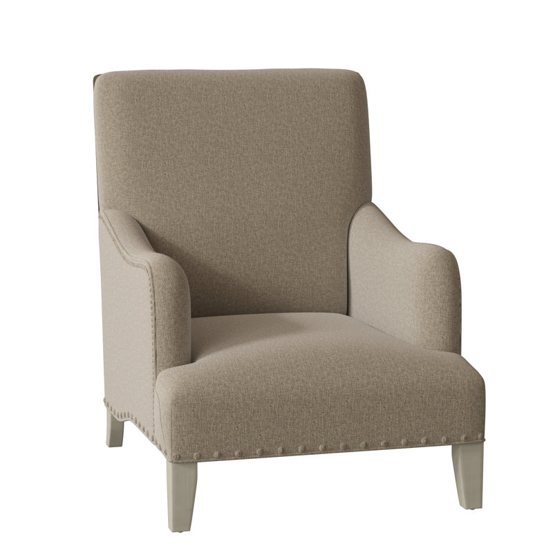 Hawley Upholstered Armchair, Linen (3155 72), Creme Brulee