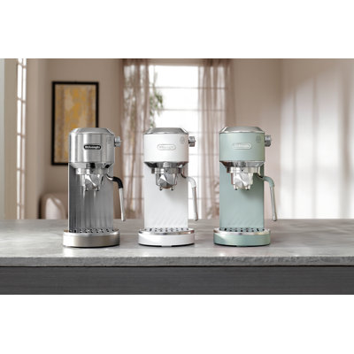 Dedica Duo Manual Coffee Machine White
