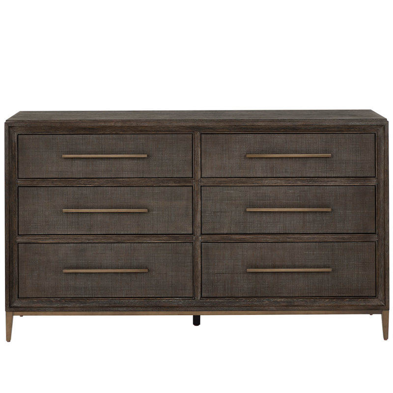 Montclair 6 - Drawer Solid Wood Dresser