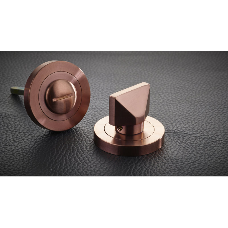 Turn and Release Rose/Rosette, Bronze