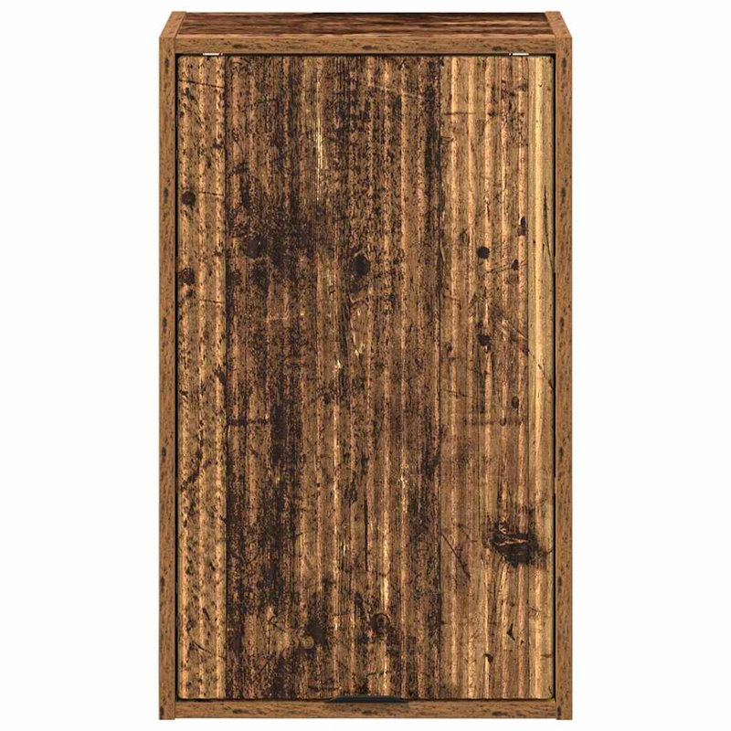 Wall Mounted Required Bathroom Cabinet, Old Wood