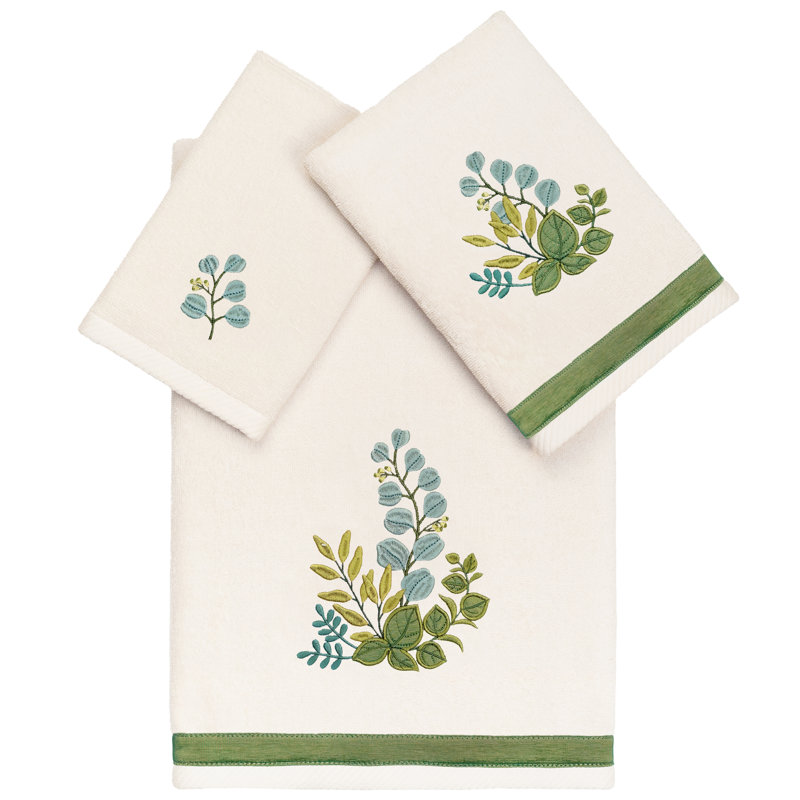  Ensemble de serviettes 3 pièces Botanica, Beige