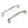 Twist Kitchen Cabinet Handles, Solid Core Drawer Pulls for Cabinet Doors, 5-1/16" (128mm)